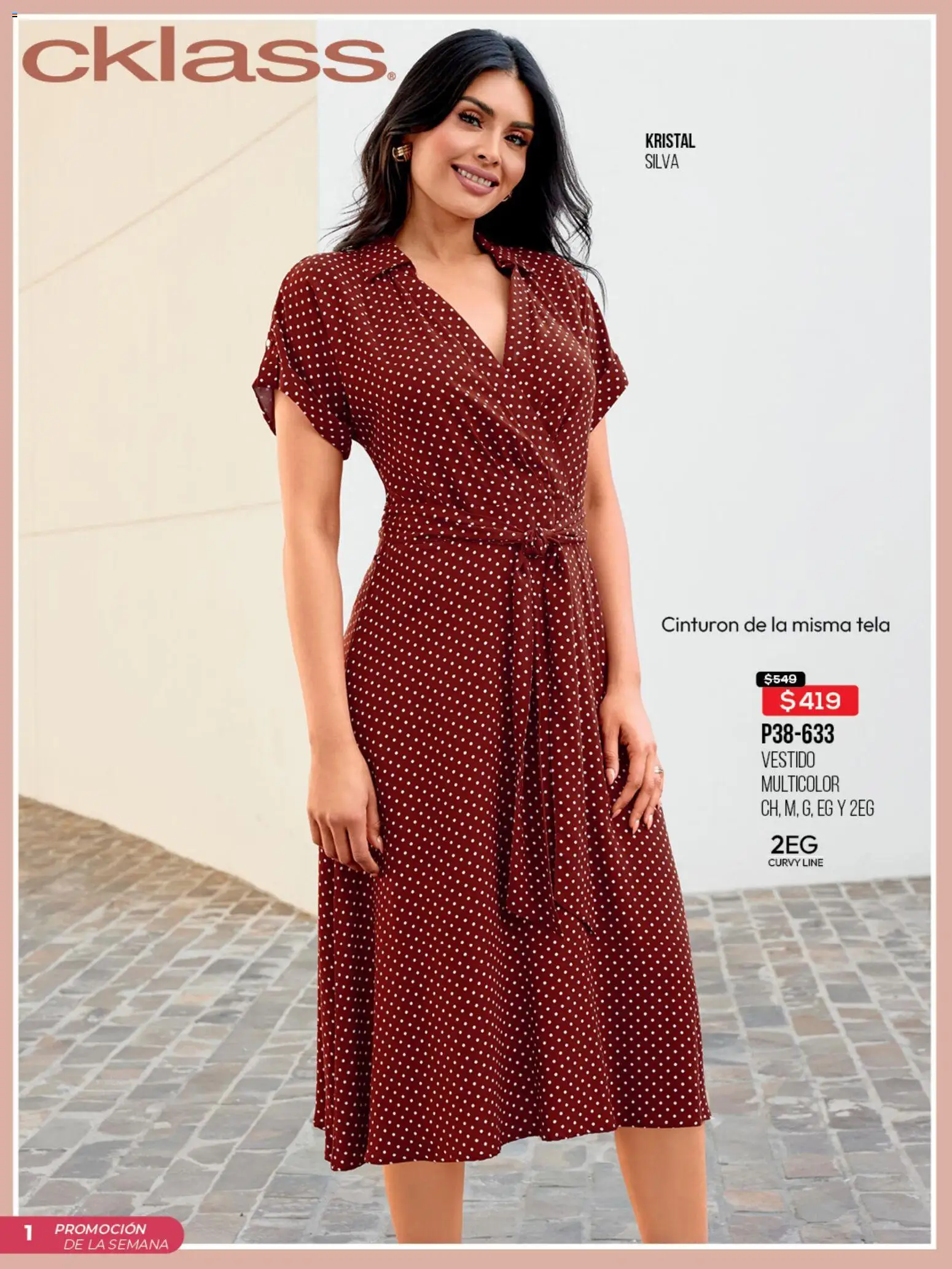 Nuevas ofertas de Cklass válidas en toda la República Mexicana desde el 16.03.2026. ¡Encuentra las mejores ofertas en Cklass catálogo Promo semanal! | Página: 2 | Productos: Cinturón, Vestido