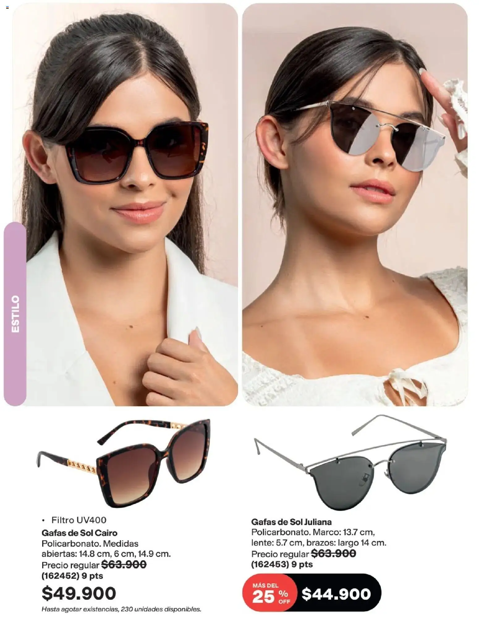 Avon revista - valida desde el 25.03.2026 | Página: 110 | Productos: Gafas de sol