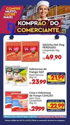 Komprao Atacadista - Ofertas Comerciante - Pré-Visualização do folheto da loja Komprao Atacadista, válido de 25.12.2025