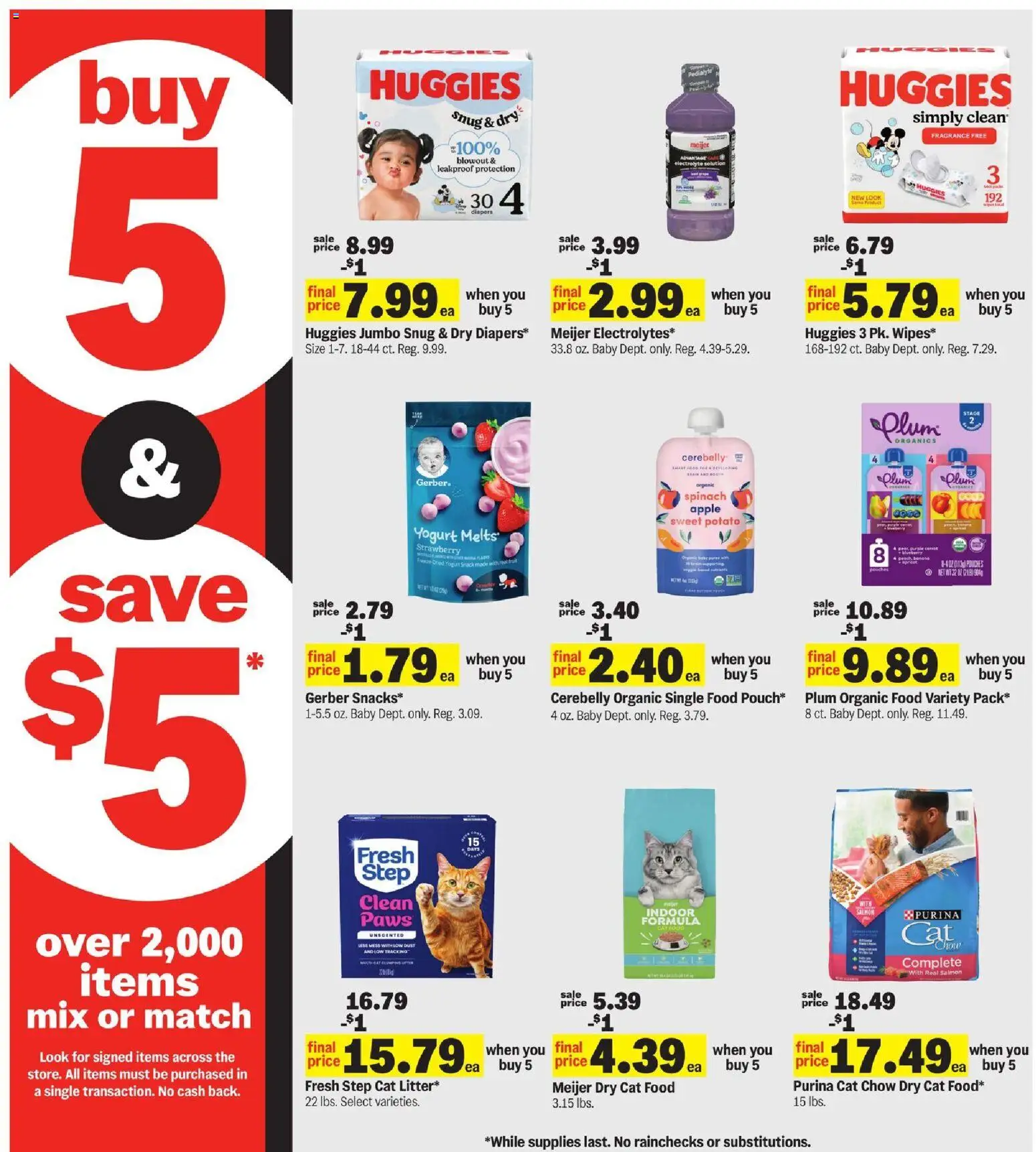 Meijer Weekly Ad - MI - valid from 01.04.2026 | Page: 14 | Products: Fragrance, Cat Food, Yogurt, Shock