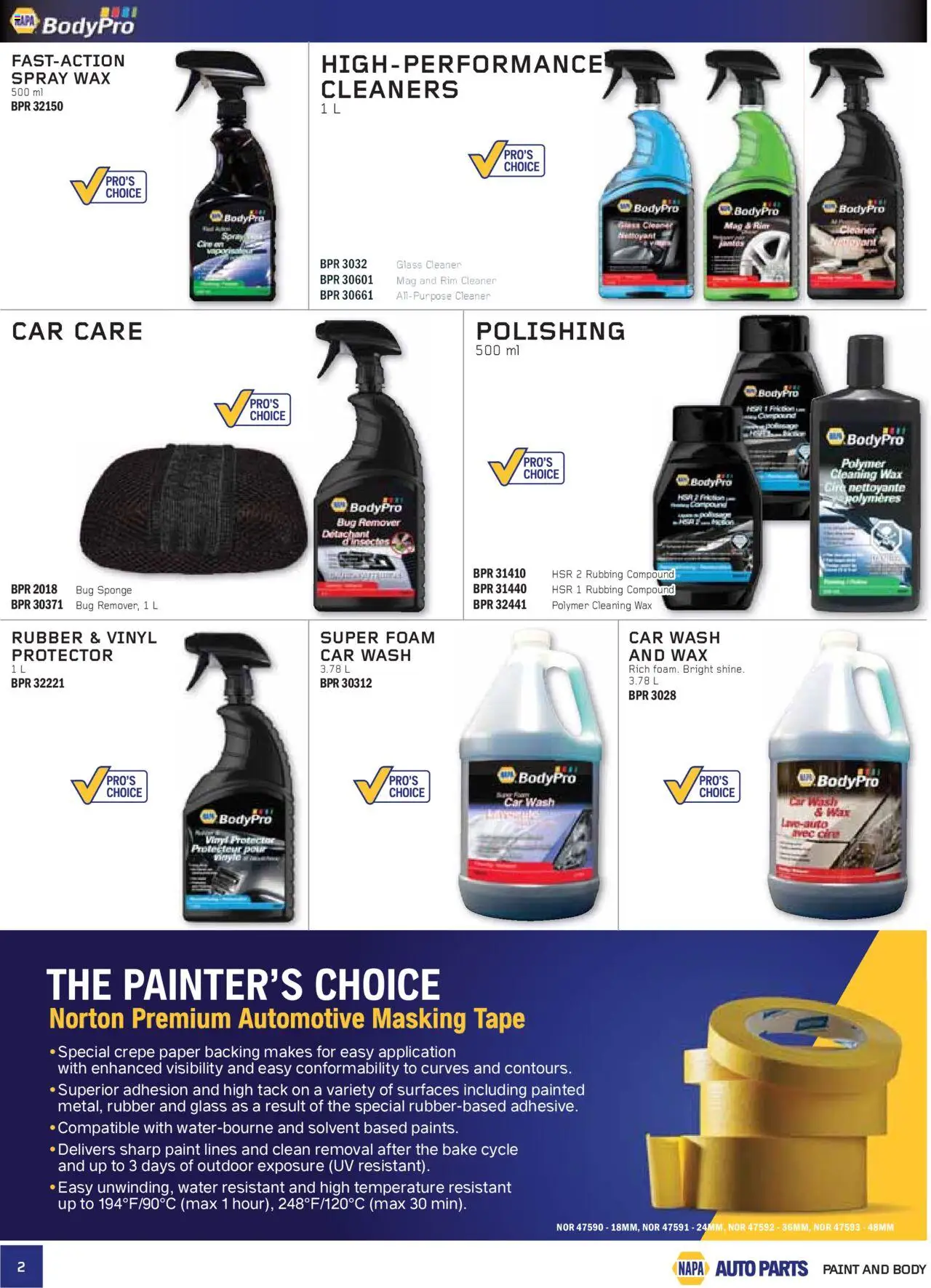 NAPA Auto Parts flyer valid from 01.07.2025 | Page: 2