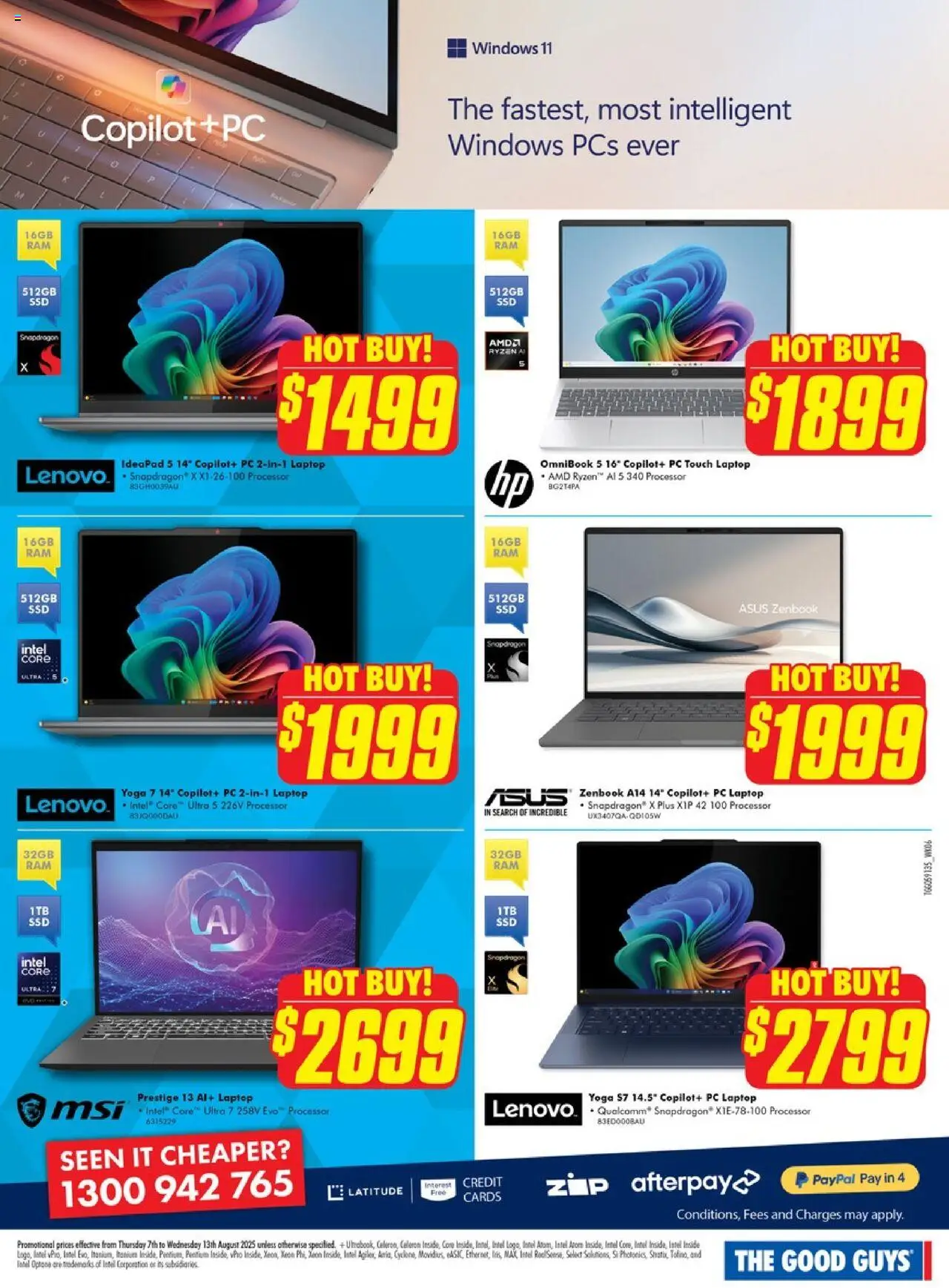 The Good Guys catalogue - valid from 06.08.2025 | Page: 22 | Products: Pc, Laptop