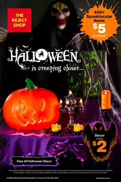 Preview of The Reject Shop Catalogue - valid from 24.09.2025