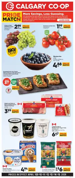 Preview of Calgary Co-op weekly flyer / circulaire from shop Calgary Co-op valid from 09.04.2026
