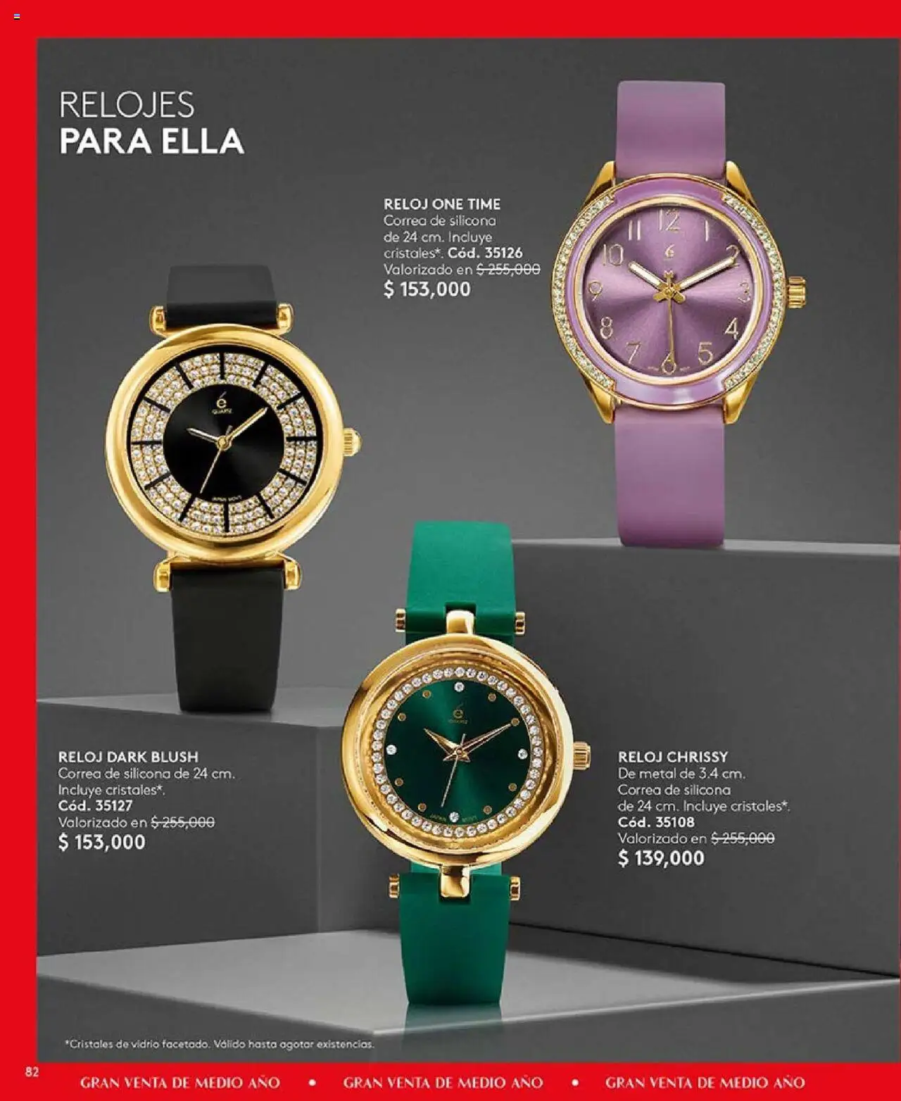 Ésika revista - valida desde el 16.06.2025 | Página: 82 | Productos: Reloj