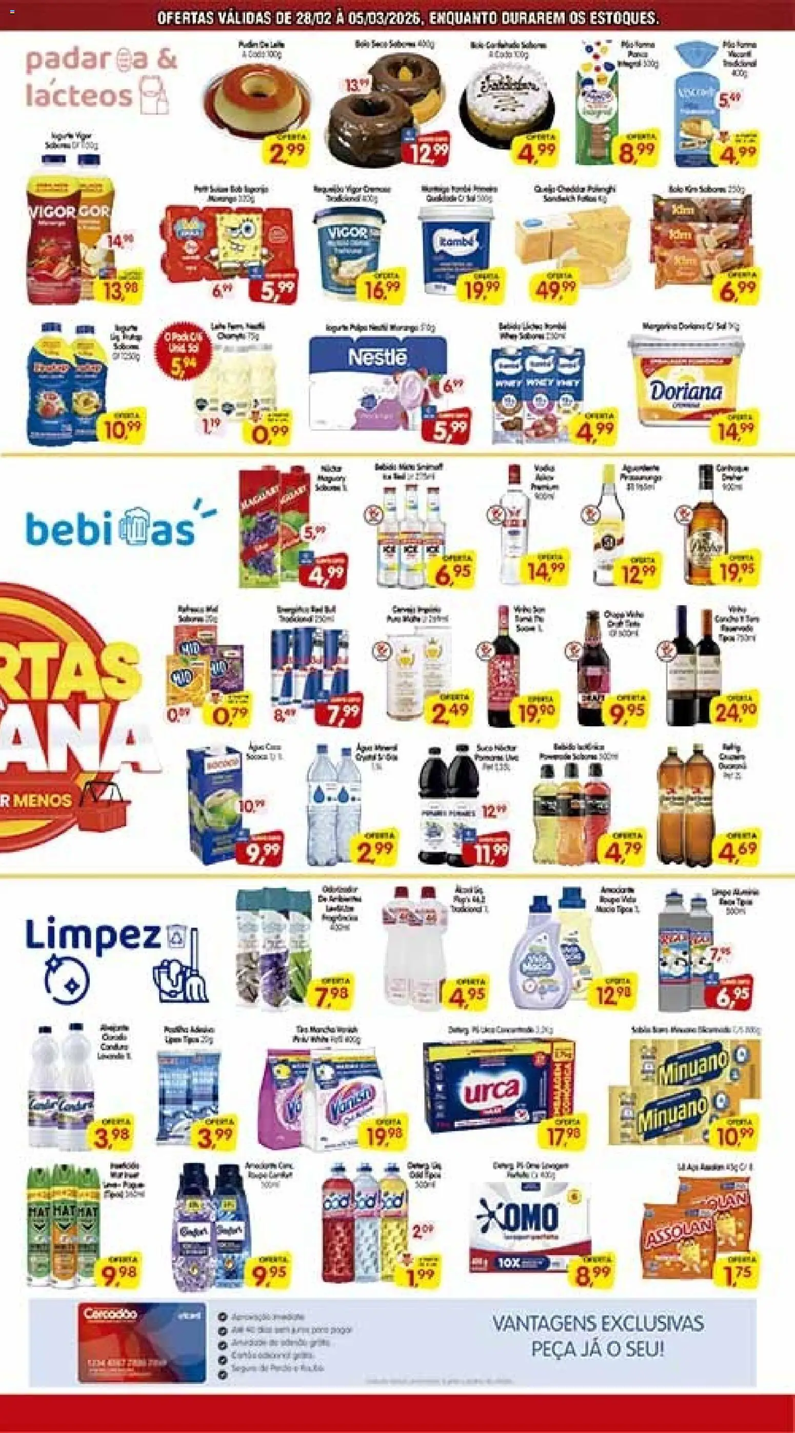 Cercadão Folheto - válido de 28.02.2026 | Página: 3 | Produtos: Doriana