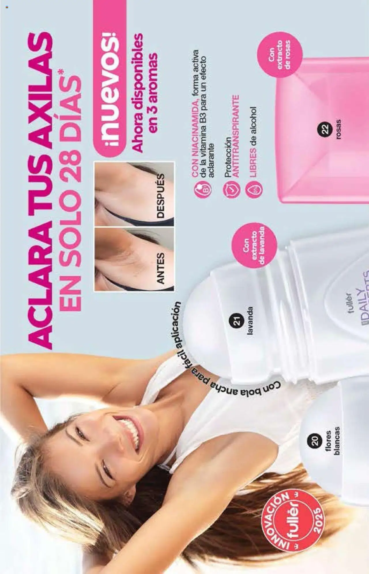 Nuevas ofertas de Fuller válidas en toda la República Mexicana desde el 15.10.2025. ¡Encuentra las mejores ofertas en Fuller - Campaña 14 2025! | Página: 10 | Productos: Antitranspirante, Aclarante