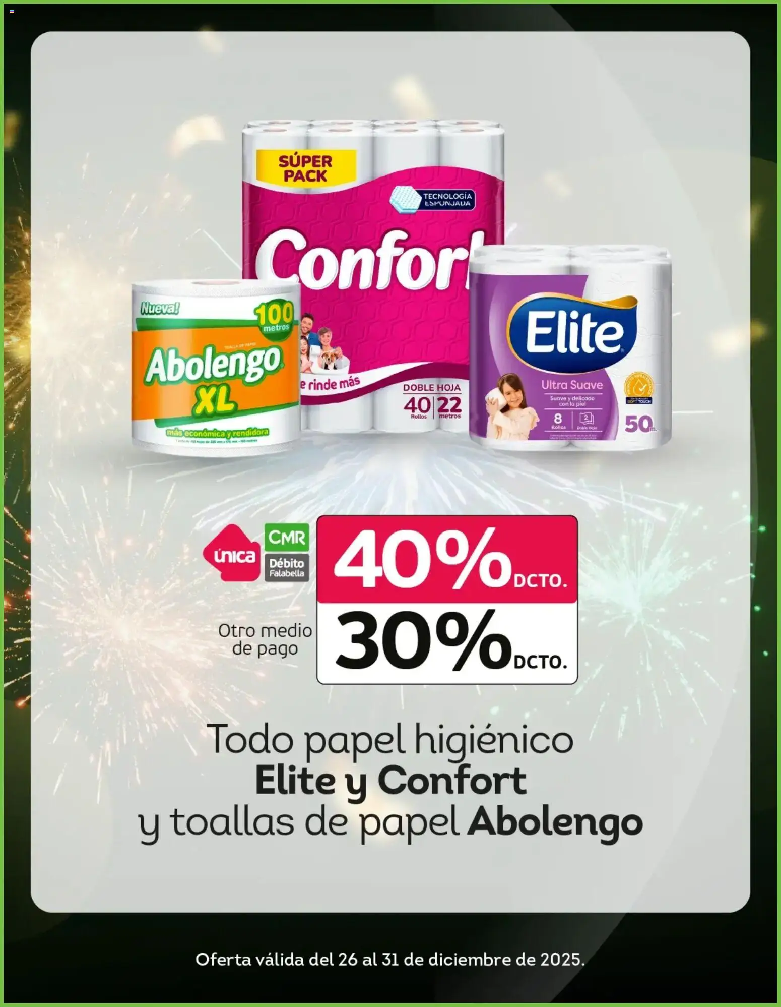 Tottus ofertas  │ válido desde el 29.12.2025 | Página: 8 | Productos: Papel higiénico, Toallas
