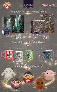 Vista previa de Del Sol y Woolworth catálogo Harry Potter, nuevo folleto de la tienda, válido en México a partir del 04.12.2025 | Página: 19 | Productos: Estuche