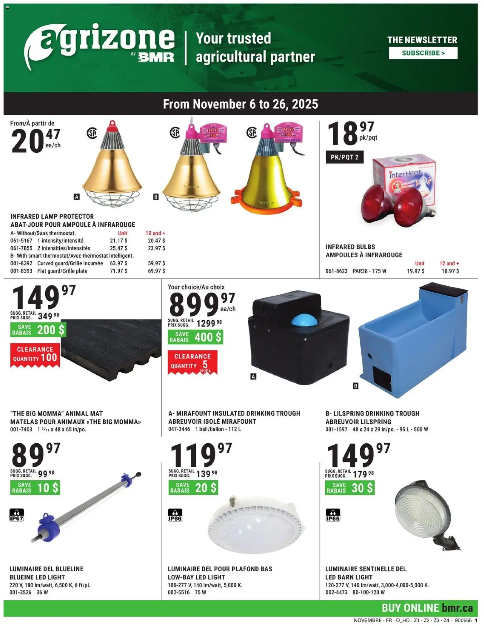 BMR flyer valid from 06.11.2025 | Page: 1