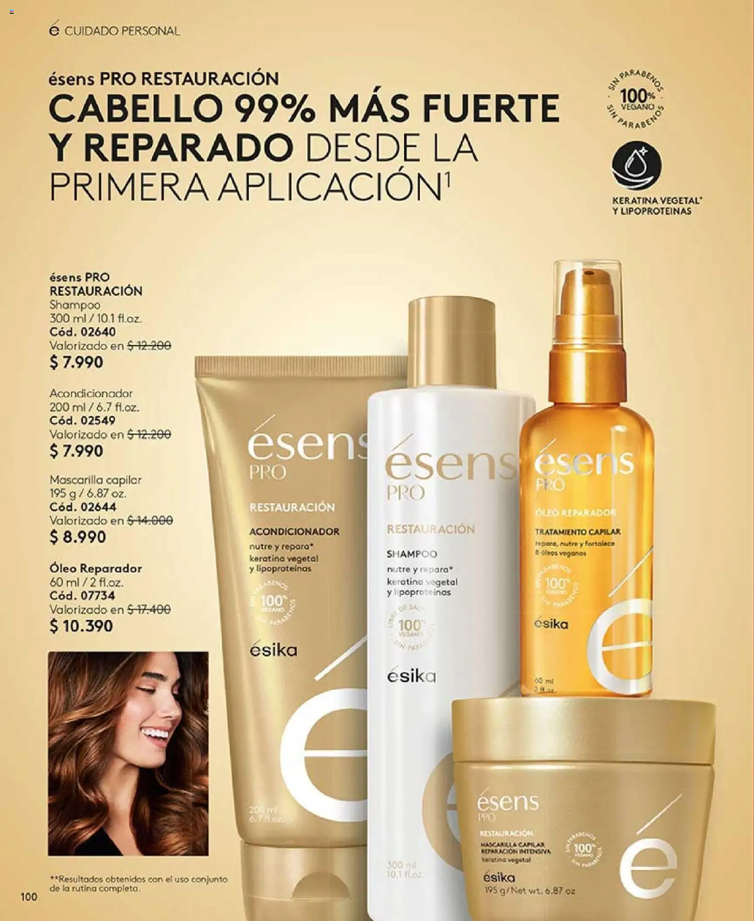 Catálogo Ésika Campaña 18 │ válido desde el 01.12.2025 | Página: 112 | Productos: Acondicionador, Mascarilla, Shampoo