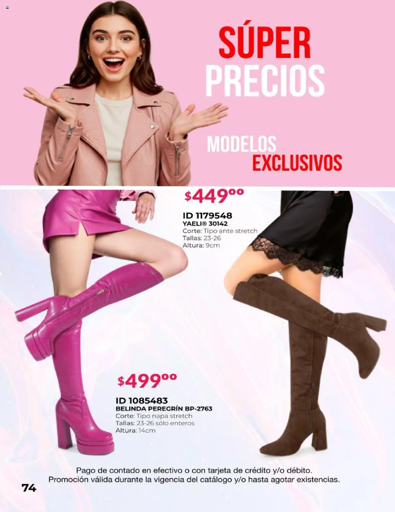 Nuevas ofertas de Price Shoes válidas en toda la República Mexicana desde el 25.06.2025. ¡Encuentra las mejores ofertas en Price Shoes catálogo Oportunidades Botas! | Página: 74