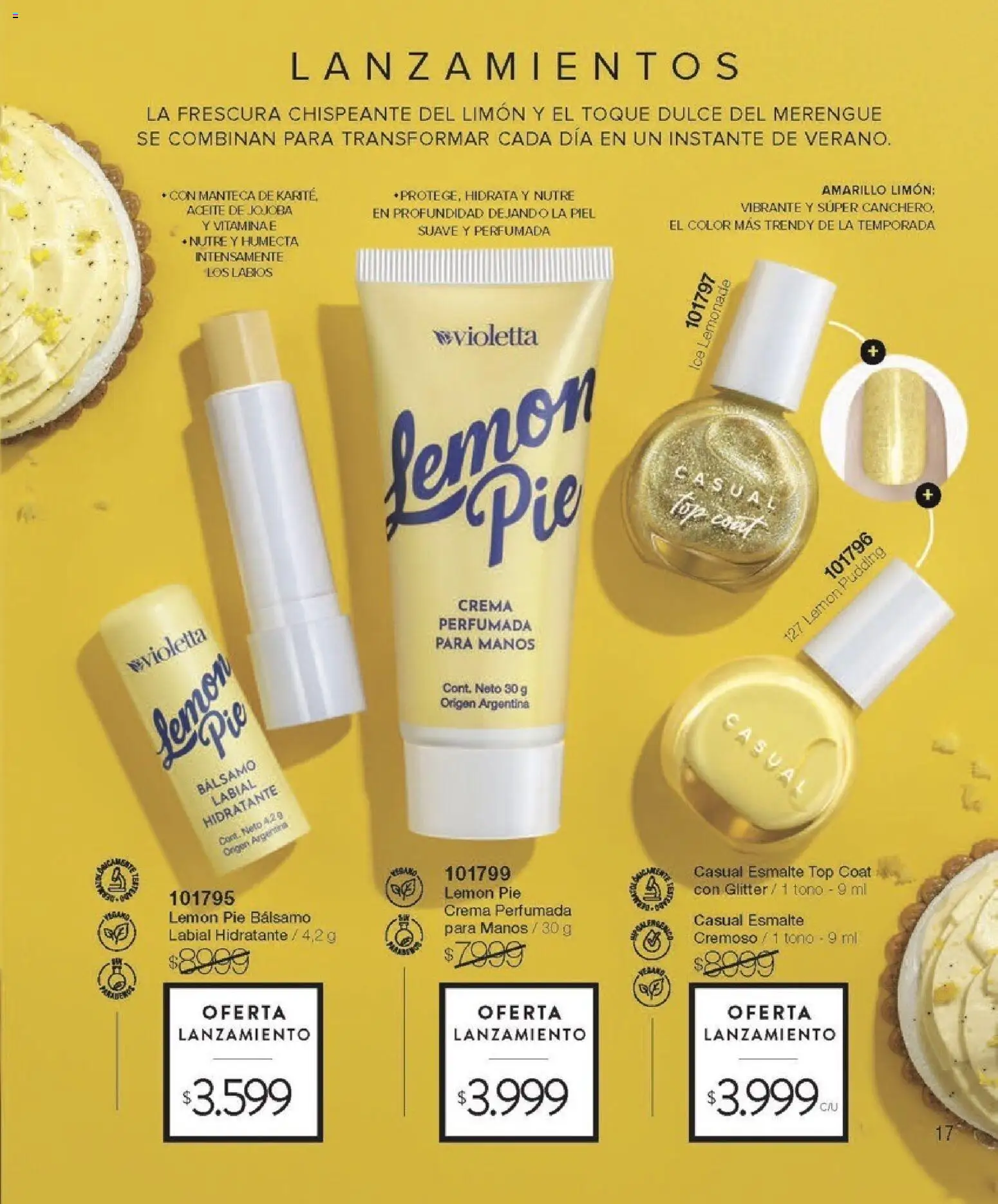 Violetta - Violetta Cosméticos │ válido desde el 05.02.2026 | Página: 17 | Productos: Top, Limón, Manteca, Crema