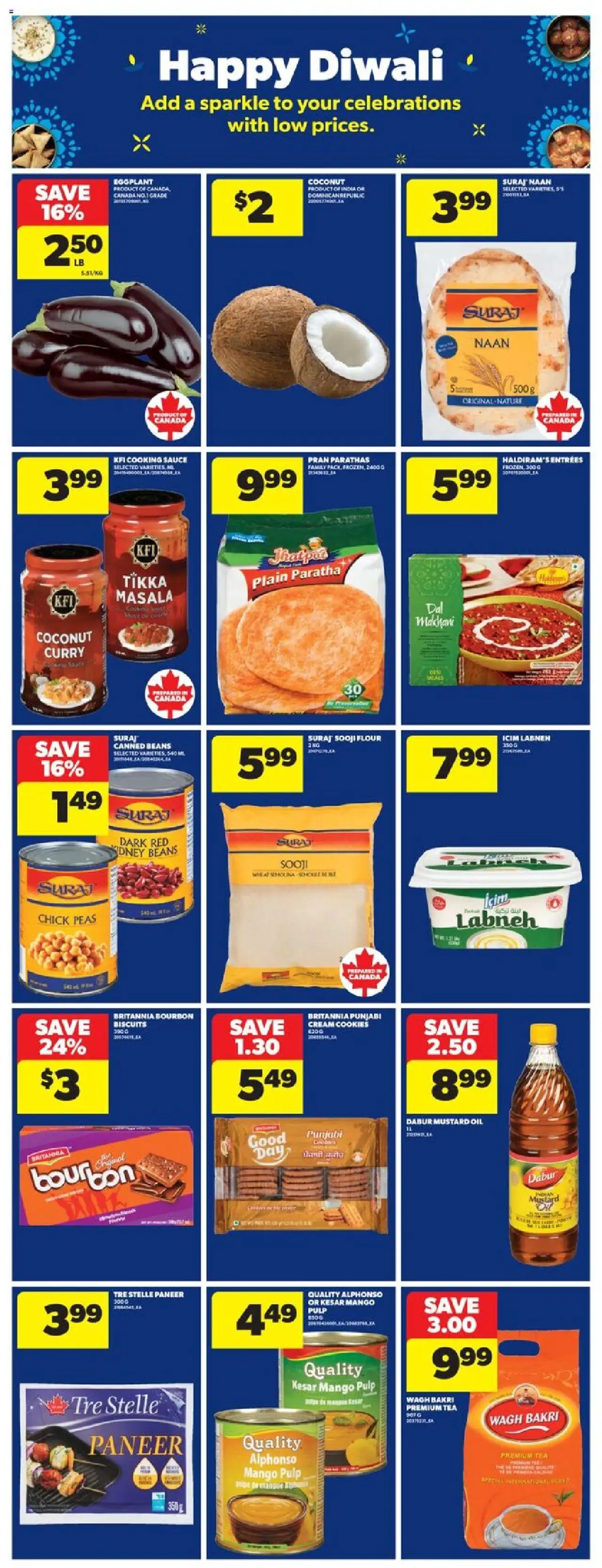 Real Canadian Superstore flyer valid from 16.10.2025 | Page: 25 | Products: Tea, Bourbon, Cream, Cookies