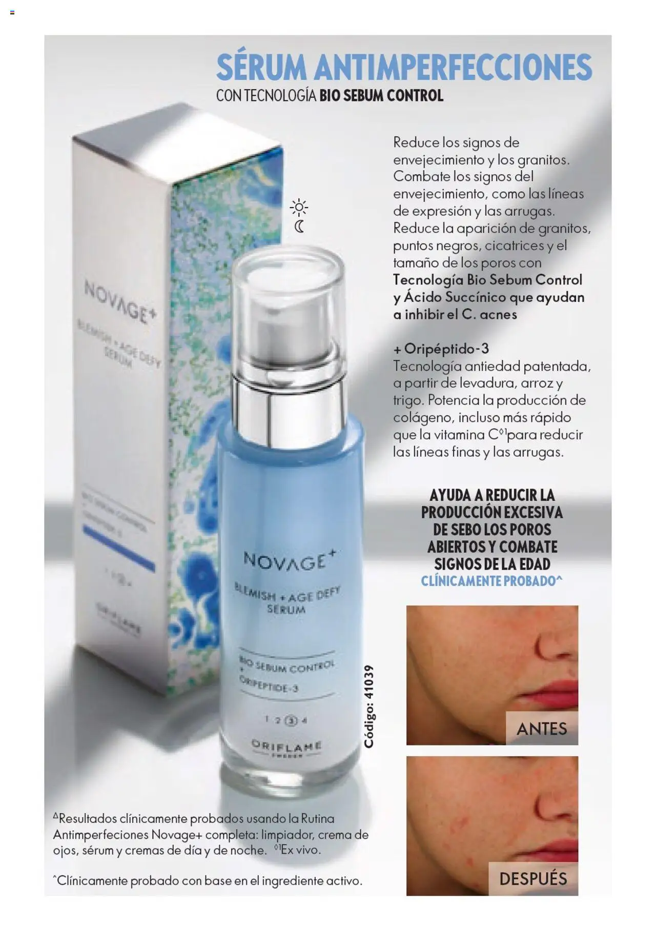 Nuevas ofertas de Oriflame válidas en toda la República Mexicana desde el 04.03.2025. ¡Encuentra las mejores ofertas en Oriflame campaña Novage 4 2025! | Página: 27 | Productos: Serum, Crema, Arroz
