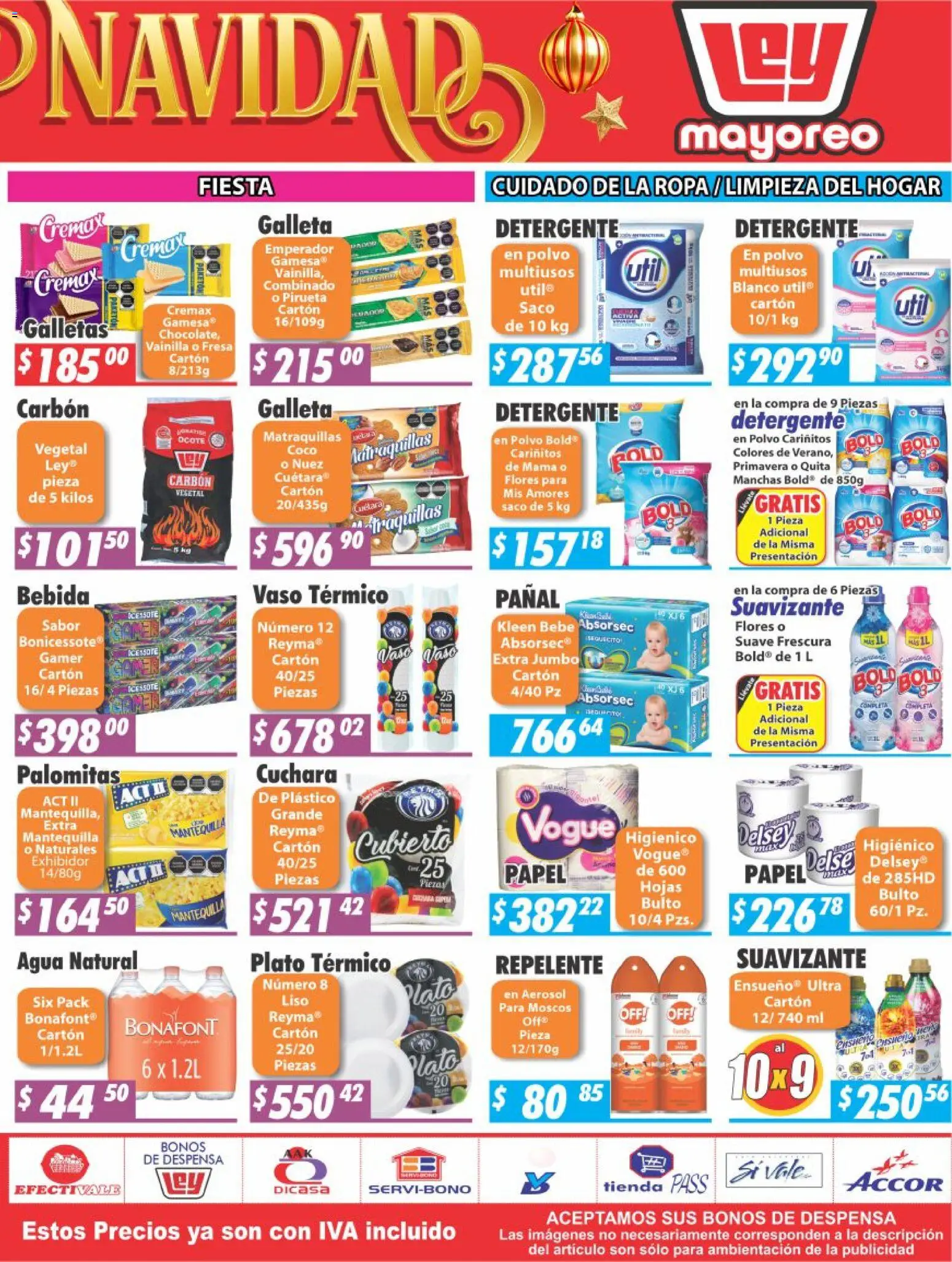 Nuevas ofertas de Casa Ley válidas en toda la República Mexicana desde el 24.11.2025. ¡Encuentra las mejores ofertas en Casa Ley folleto Tepic! | Página: 4 | Productos: Fresa, Detergente, Repelente, Cuchara