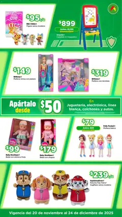 Vista previa de Bodega Aurrerá folleto Juguetirama, nuevo folleto de la tienda, válido en México a partir del 20.11.2025 | Página: 5 | Productos: Pulsera