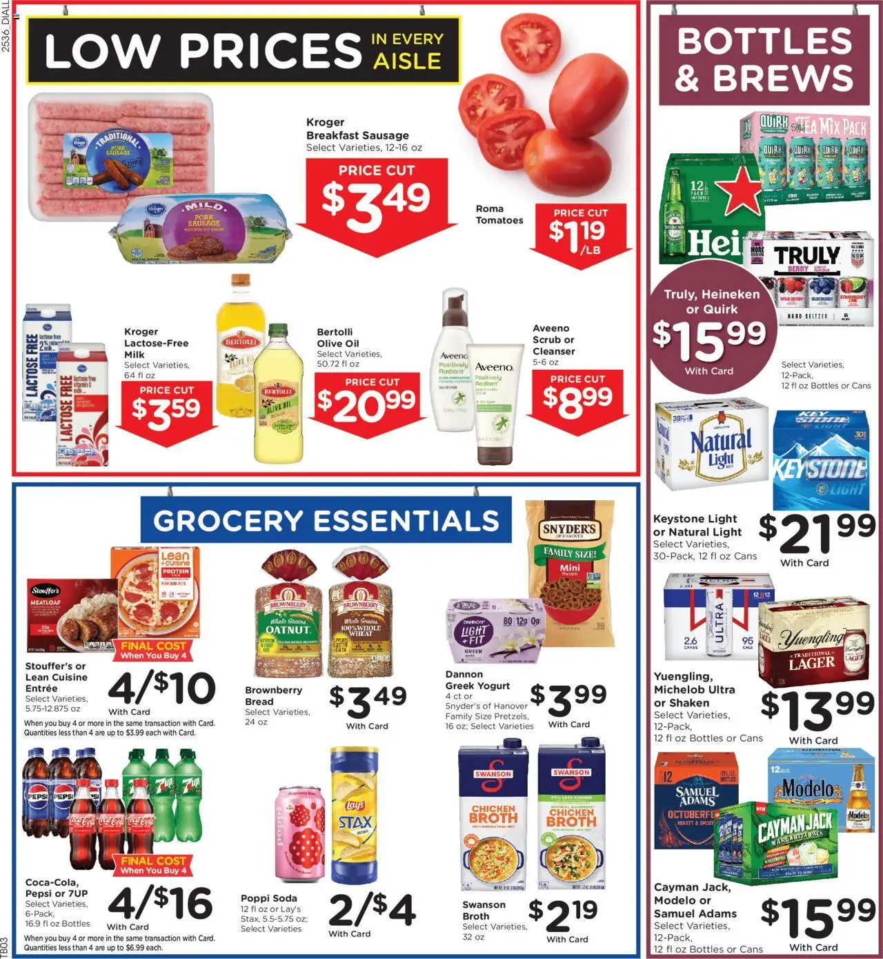 Dillons Weekly Ad - valid from 08.10.2025 | Page: 7 | Products: Yogurt, Oil, Pork, Sausage