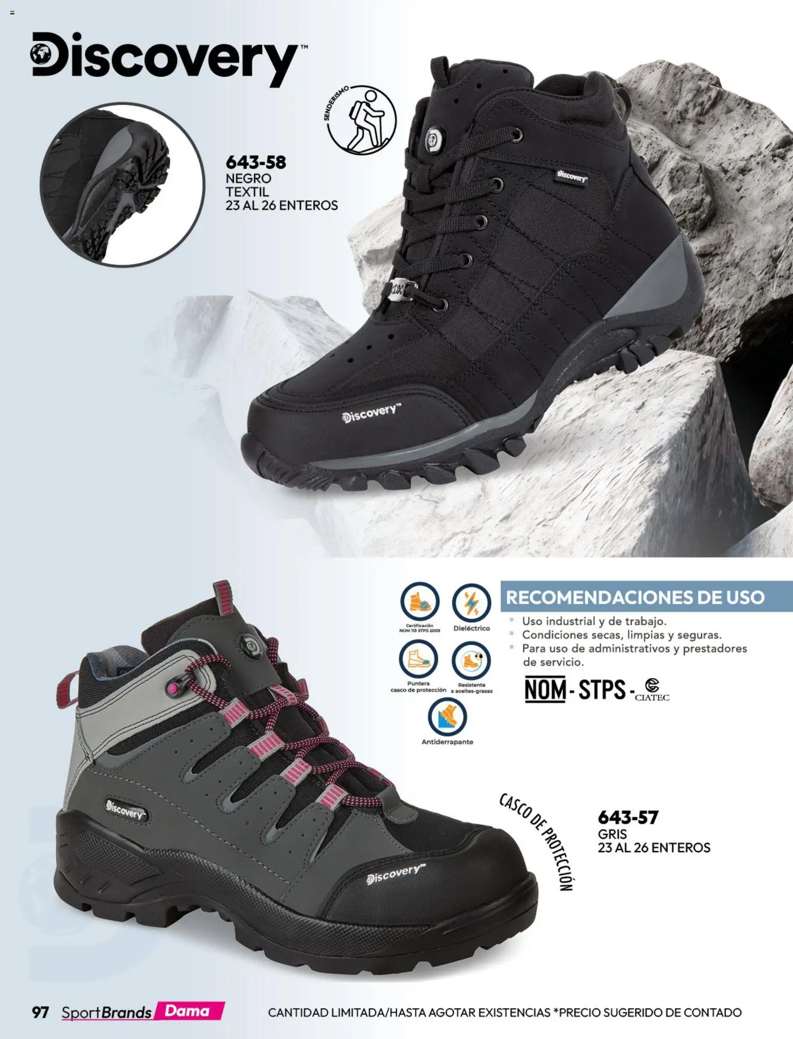 Nuevas ofertas de Cklass válidas en toda la República Mexicana desde el 02.01.2026. ¡Encuentra las mejores ofertas en Cklass catálogo Sportbrands! | Página: 121