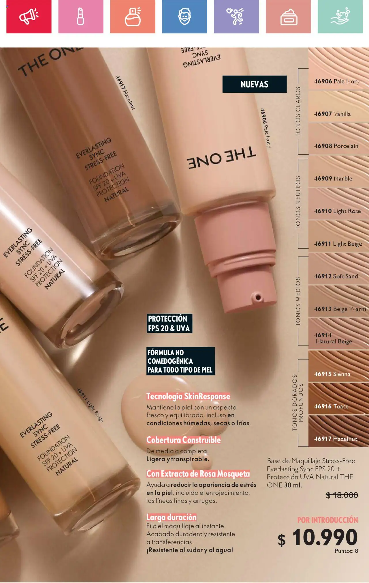 Oriflame catálogo │ válido desde el 21.06.2025 | Página: 5 | Productos: Agua, Maquillaje, Base, Base de maquillaje