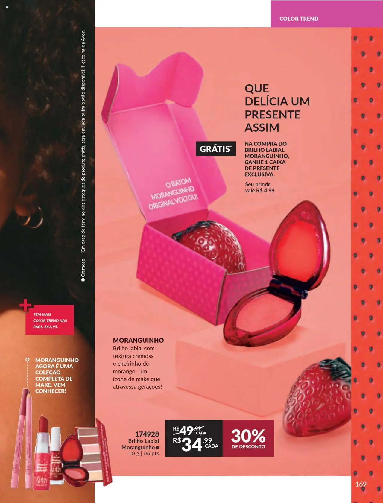 Avon Folheto - válido de 07.10.2025 | Página: 169 | Produtos: Batom, Caixa