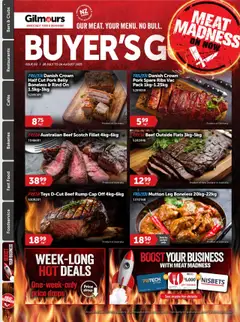 Gilmours Buyer's Guide preview  - valid from 28.07.2025