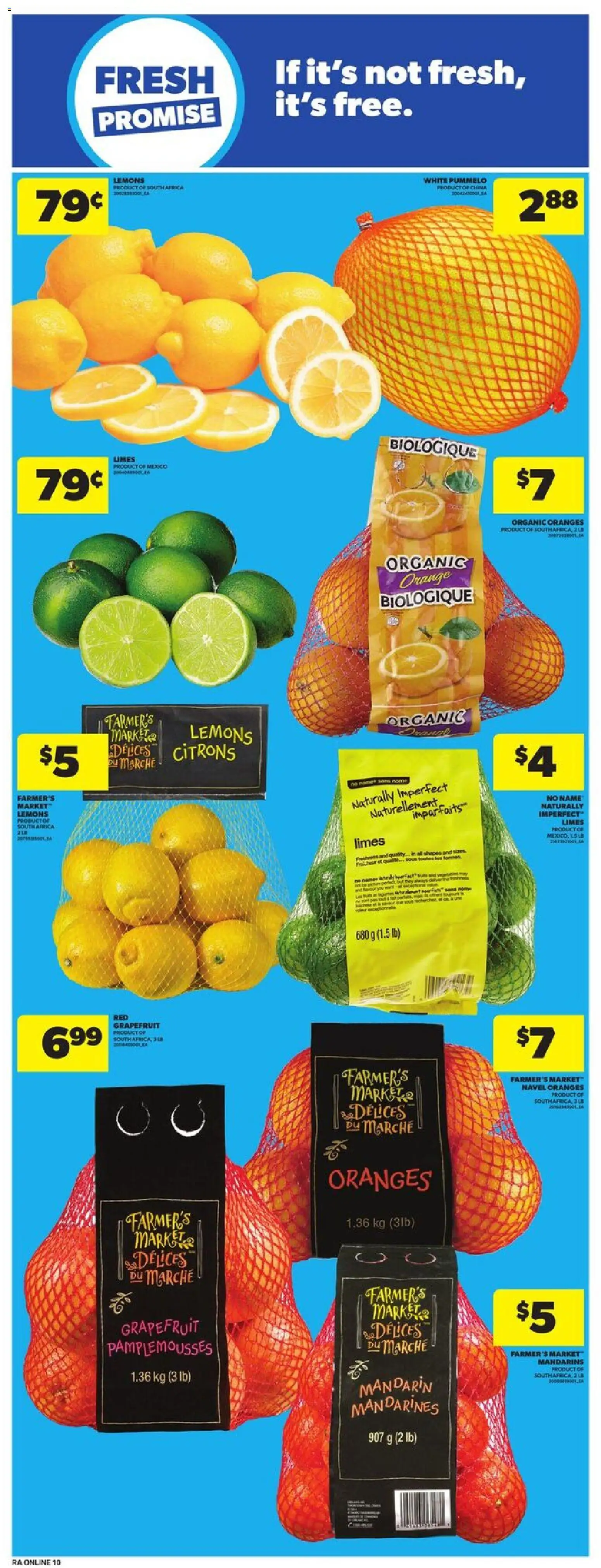 Atlantic Superstore flyer valid from 27.11.2025 | Page: 18 | Products: Oranges