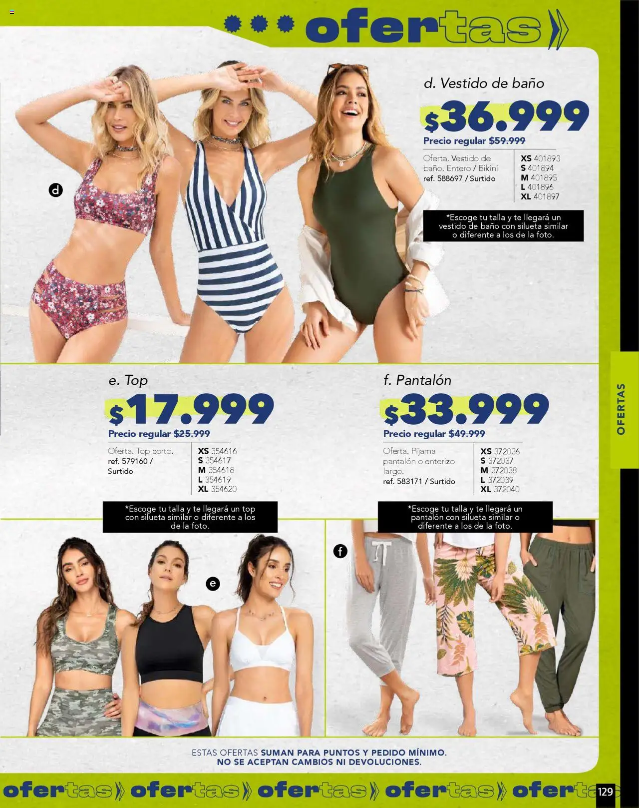 Pacifika revista - valida desde el 16.06.2025 | Página: 145 | Productos: Té, Baño, Vestido de baño, Pijama