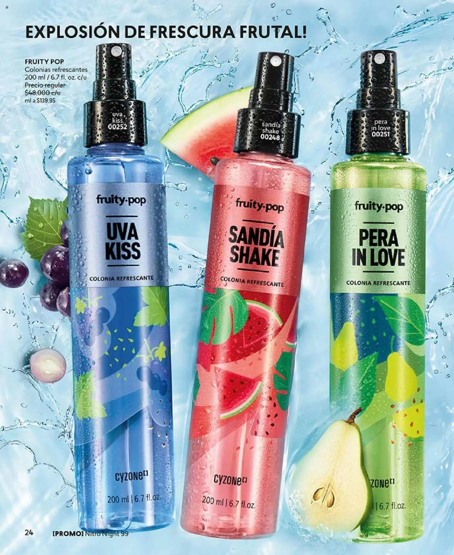 CyZone revista - valida desde el 03.11.2025 | Página: 24 | Productos: Tobillera, Pera