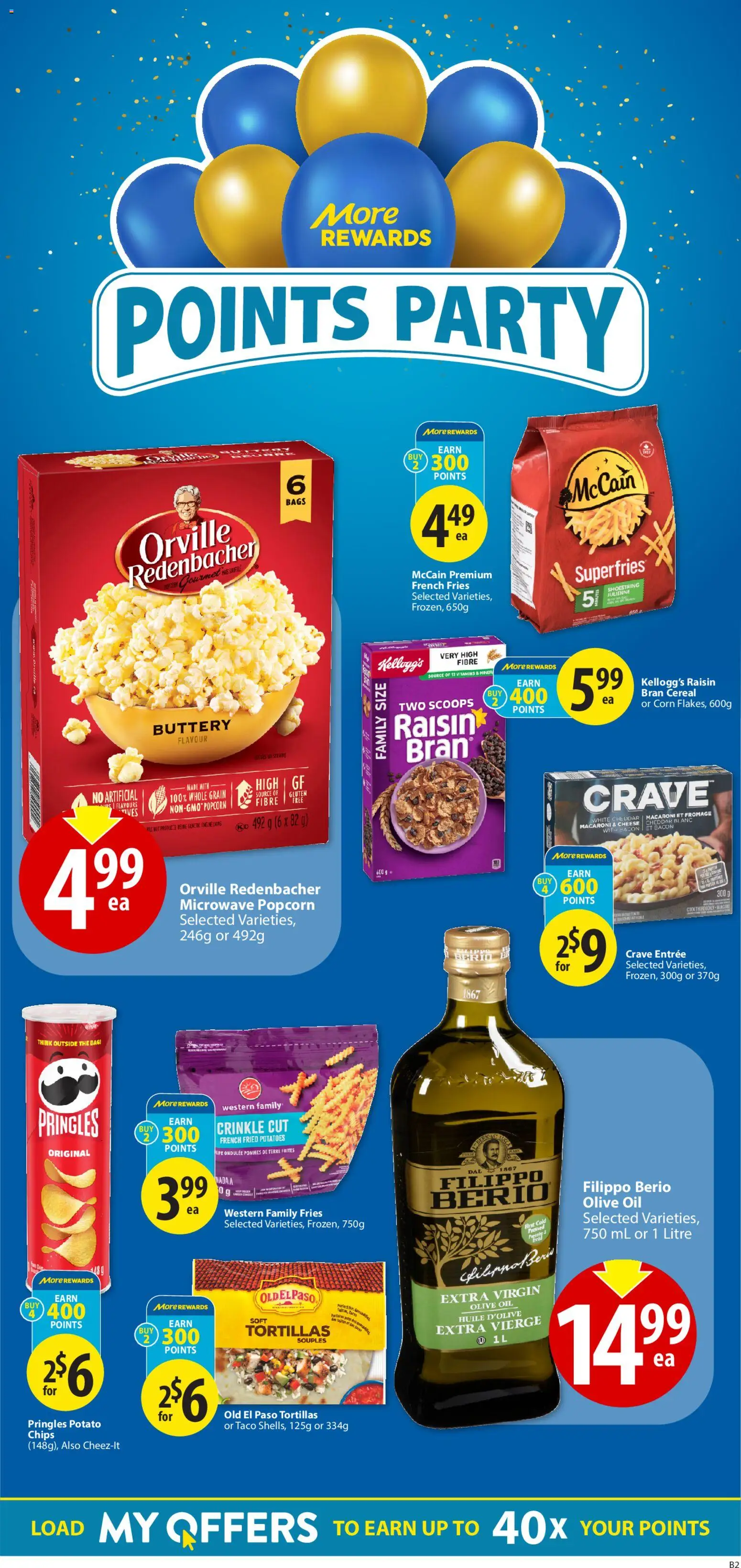 Save on foods flyer valid from 05.03.2026 | Page: 12 | Products: Chips, Potatoes, Bag, Cheese