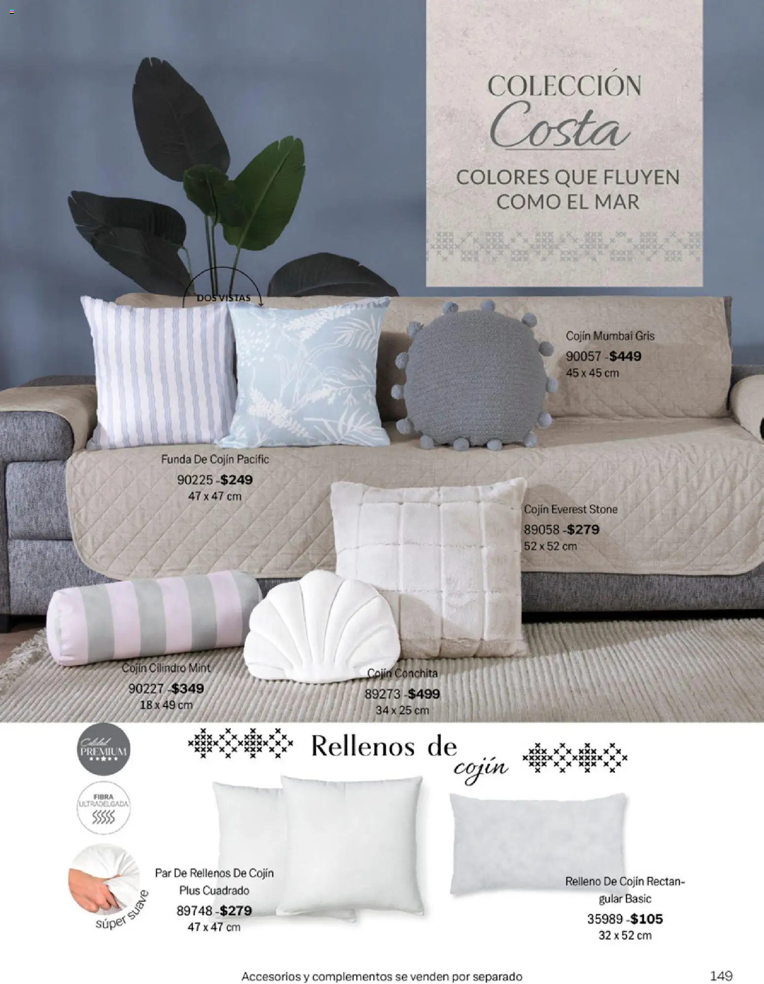 Nuevas ofertas de Vianney válidas en toda la República Mexicana desde el 06.03.2026. ¡Encuentra las mejores ofertas en Vianney catálogo Tu hogar, nuestra pasión! | Página: 151 | Productos: Funda