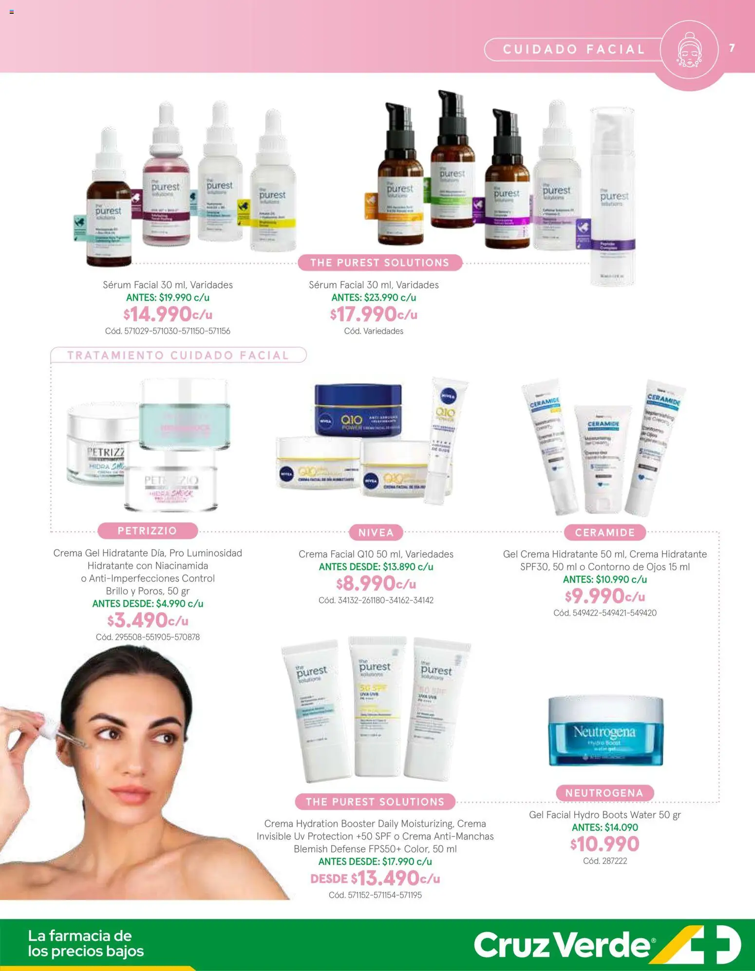 Belleza y Cuidado Personal Cruz Verde │ válido desde el 05.12.2025 | Página: 7 | Productos: Contorno, Brillo, Crema, Contorno de ojos