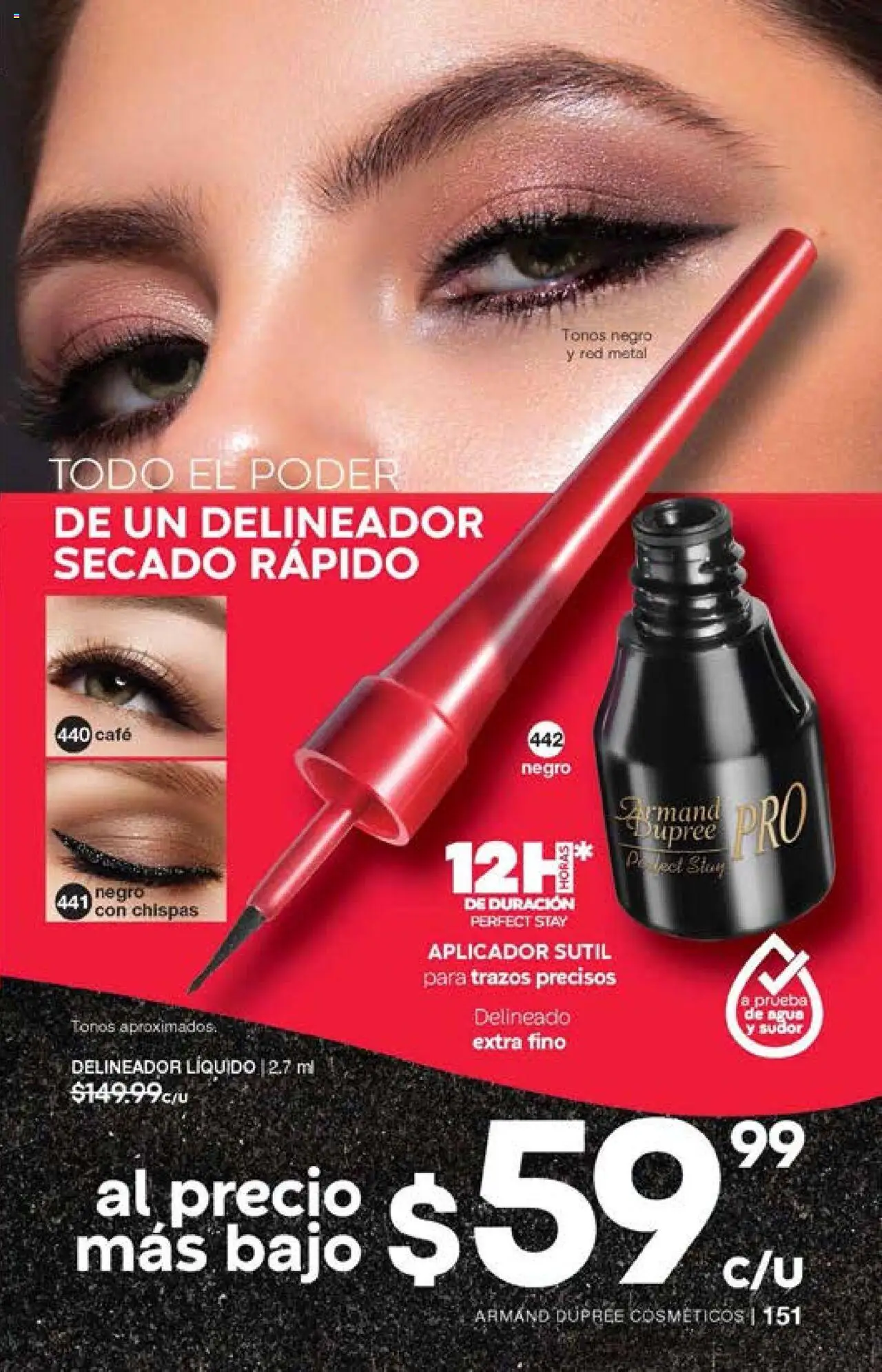 Nuevas ofertas de Fuller válidas en toda la República Mexicana desde el 15.10.2025. ¡Encuentra las mejores ofertas en Fuller - Campaña 14 2025! | Página: 151 | Productos: Agua, Café, Delineador