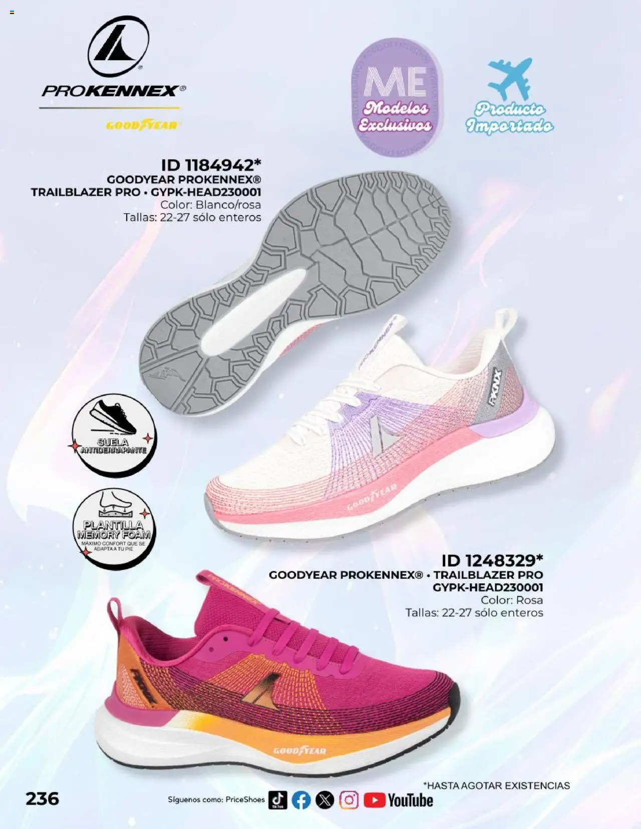 Nuevas ofertas de Price Shoes válidas en toda la República Mexicana desde el 19.10.2025. ¡Encuentra las mejores ofertas en Price Shoes catálogo Exclusivos 2025! | Página: 236