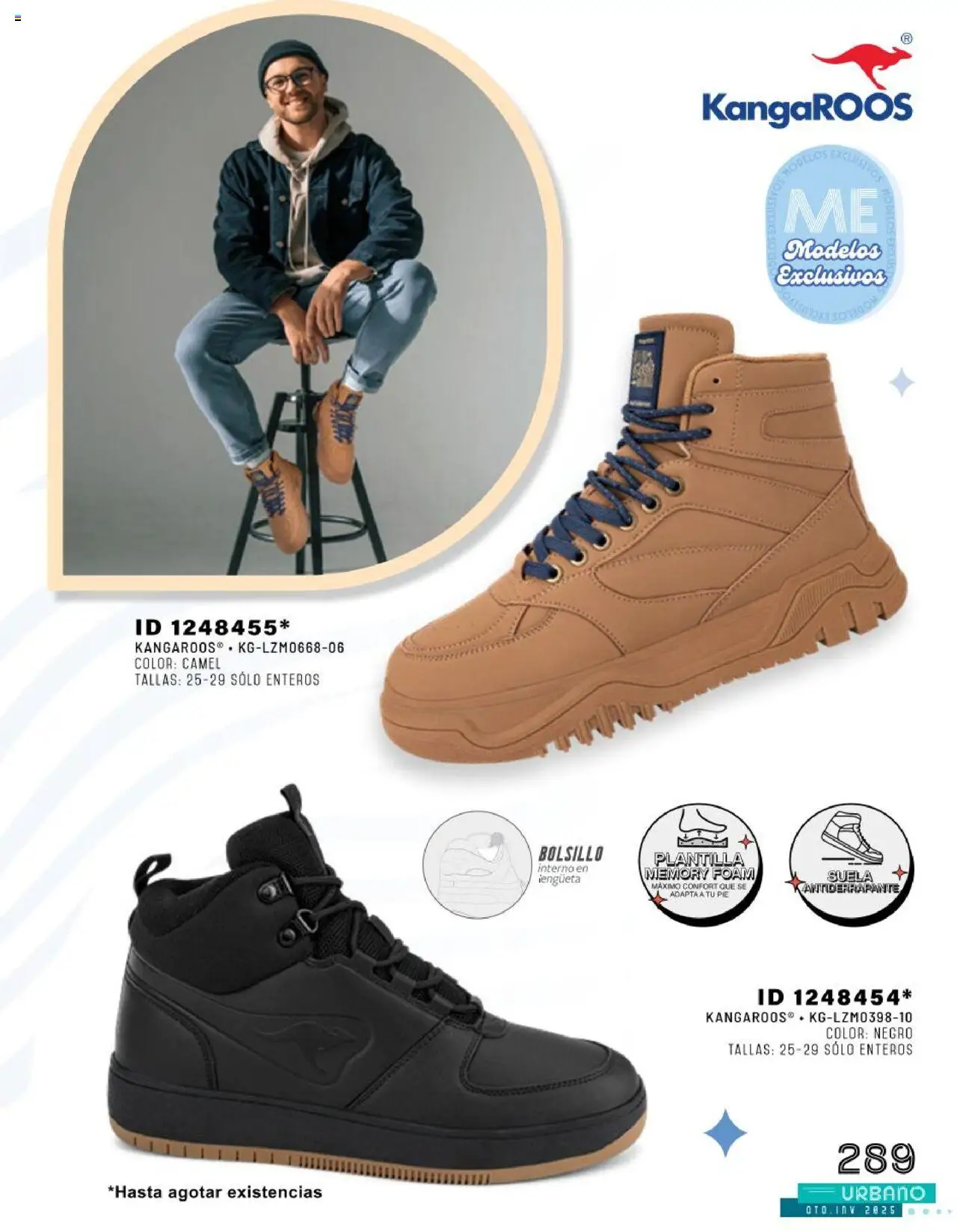 Nuevas ofertas de Price Shoes válidas en toda la República Mexicana desde el 24.07.2025. ¡Encuentra las mejores ofertas en Price Shoes catálogo Urbano otoño / invierno 2025! | Página: 289
