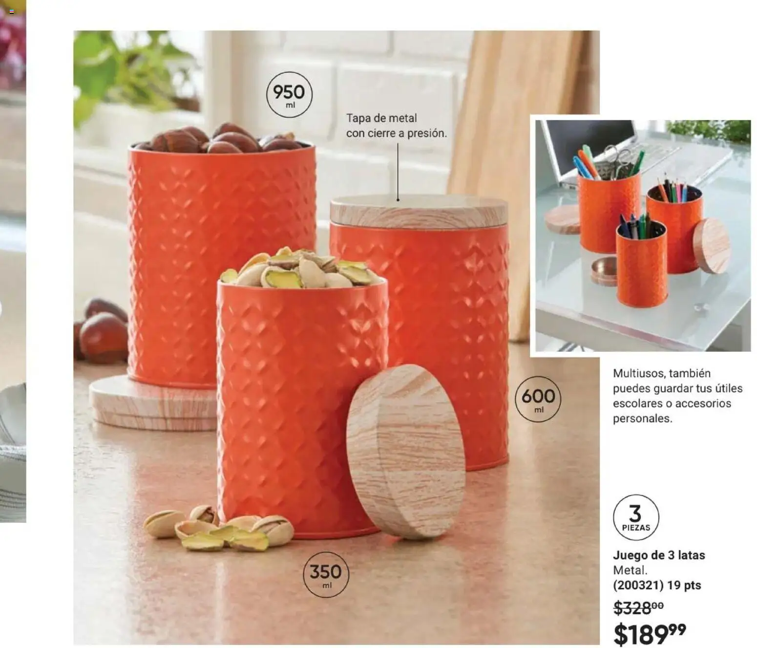 Nuevas ofertas de AVON válidas en toda la República Mexicana desde el 10.01.2026. ¡Encuentra las mejores ofertas en AVON Casa & Estilo 2 2026! | Página: 67 | Productos: Juego