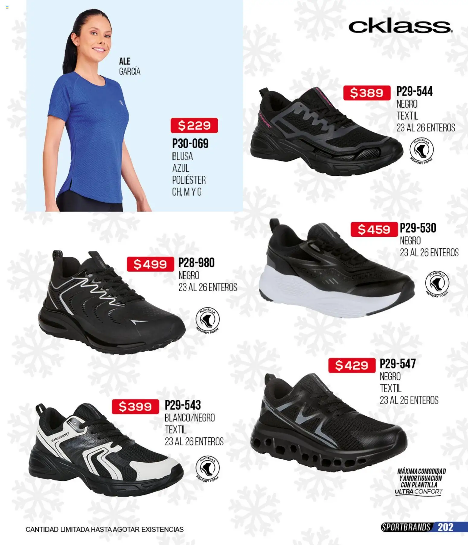 Nuevas ofertas de Cklass válidas en toda la República Mexicana desde el 12.01.2026. ¡Encuentra las mejores ofertas en Cklass catálogo Mega Ofertas Calzado! | Página: 203 | Productos: Blusa