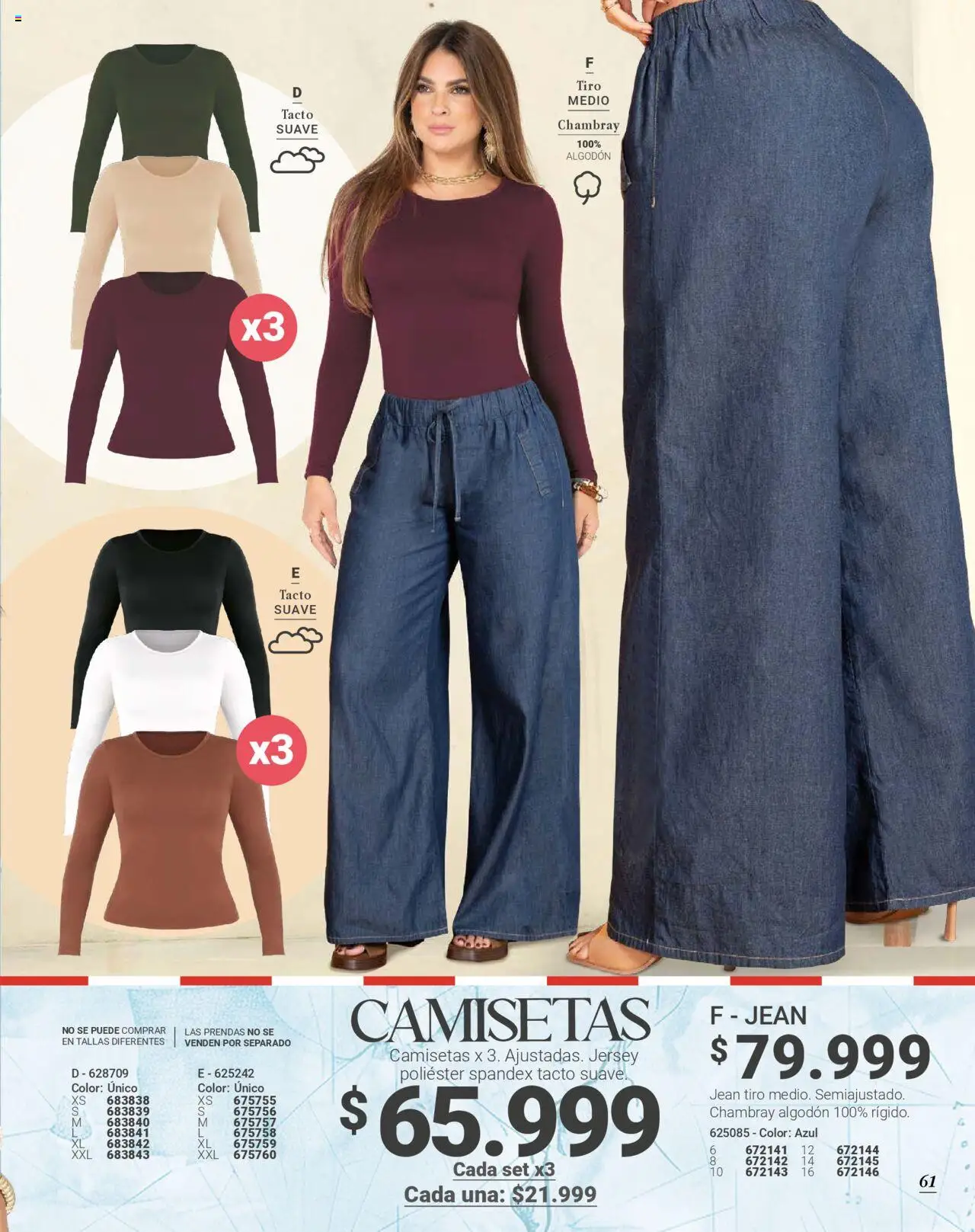 Carmel revista - valida desde el 25.09.2025 | Página: 61 | Productos: Algodón, Jean