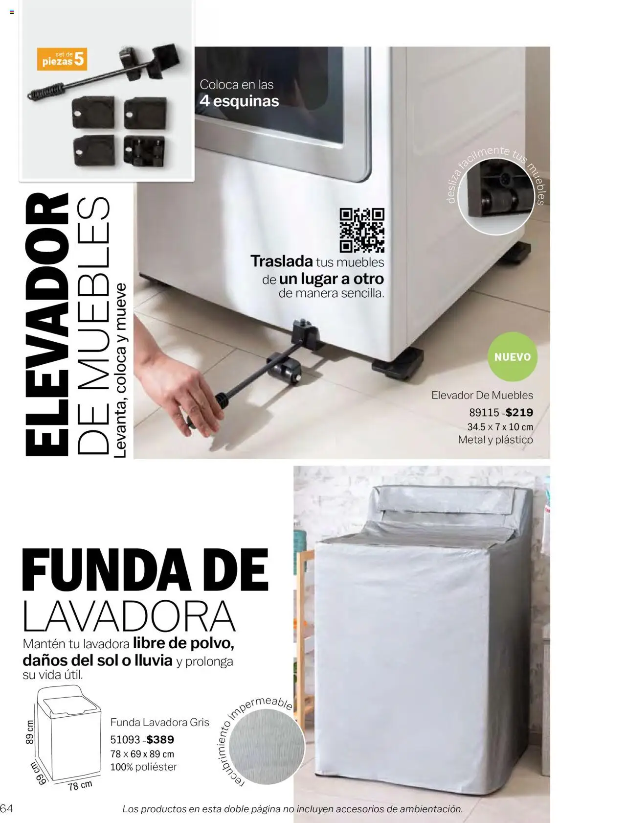 Nuevas ofertas de Vianney válidas en toda la República Mexicana desde el 09.09.2024. ¡Encuentra las mejores ofertas en Vianney catálogo - Biasi! | Página: 66 | Productos: Funda, Lavadora