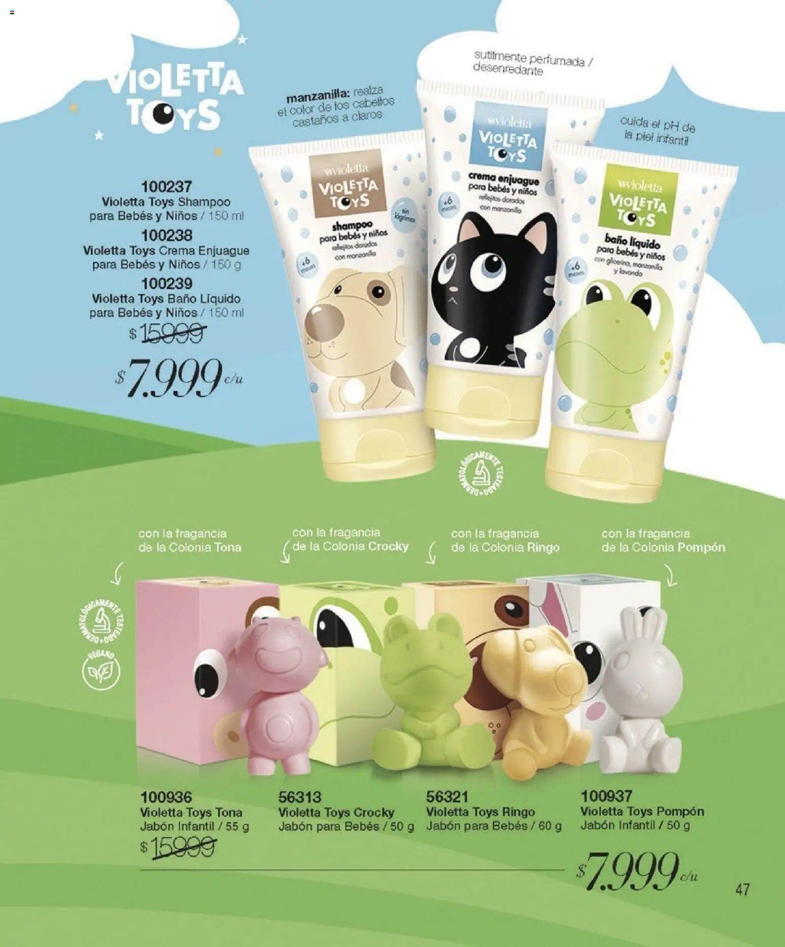 Violetta catálogo │ válido desde el 01.12.2025 | Página: 47 | Productos: Fragancia, Shampoo, Jabón, Crema