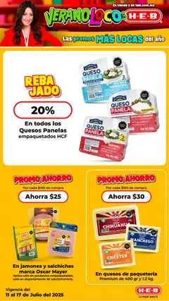 Nuevas ofertas de H-E-B válidas en toda la República Mexicana desde el 11.07.2025. ¡Encuentra las mejores ofertas en H-E-B folleto! | Página: 7