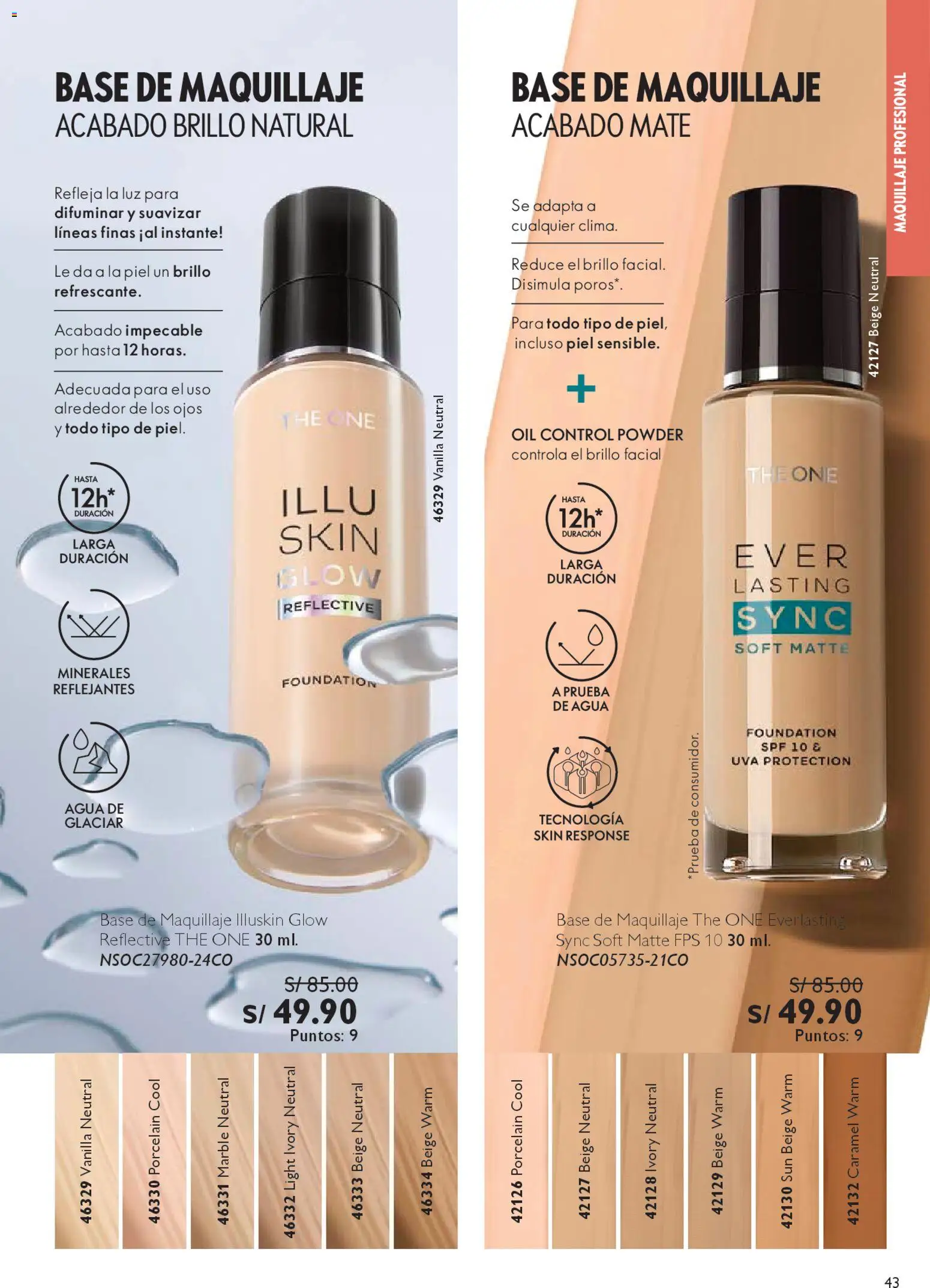 Catálogo Oriflame válido desde 25.10.2025 | Página: 43 | Productos: Maquillaje