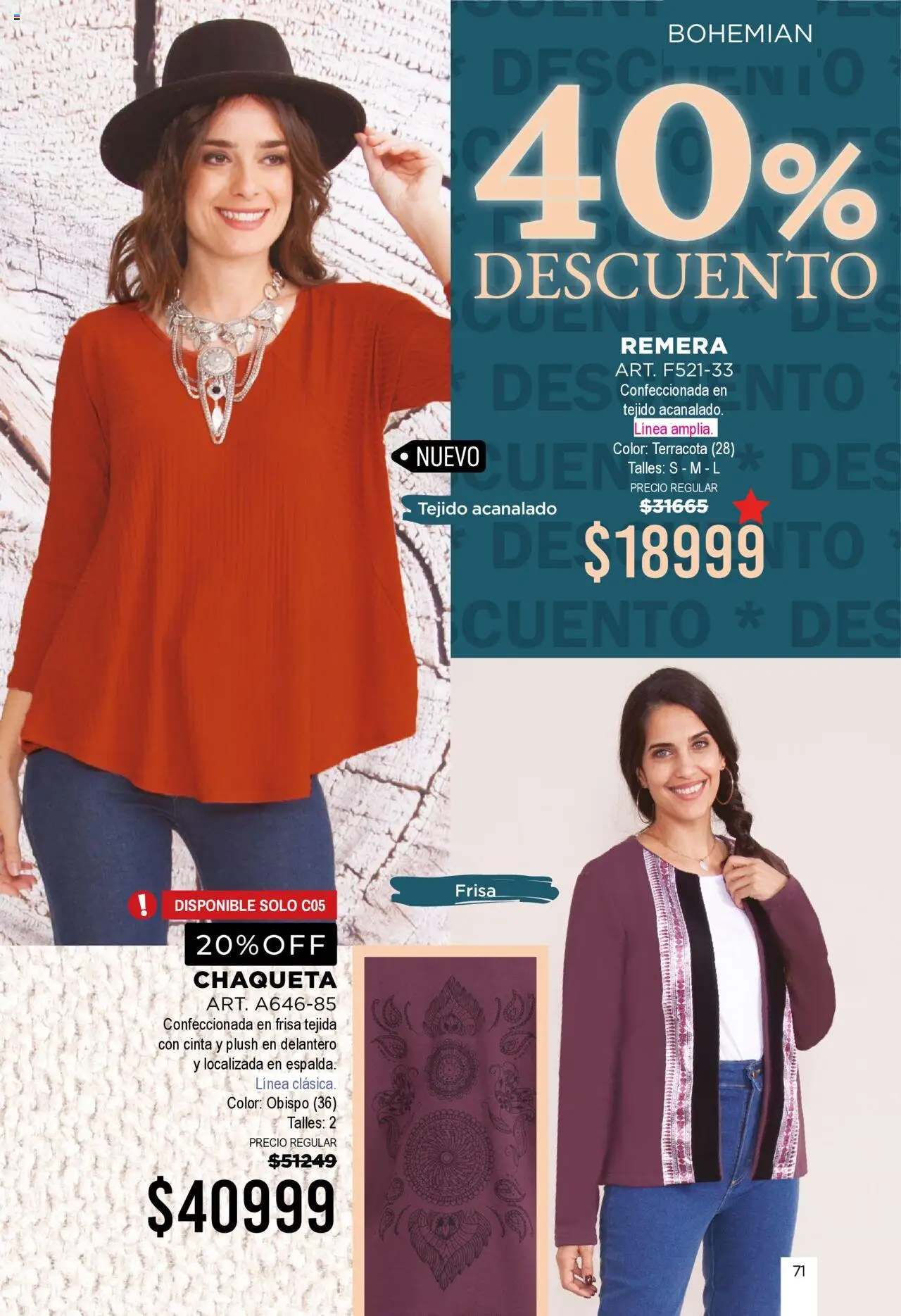 Juana Bonita catálogo │ válido desde el 07.05.2025 | Página: 71 | Productos: Remera, Cinta, Chaqueta