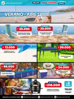 Vista previa Vital - Especial de nonfood válido desde el 12.01.2026 | Página: 3 | Productos: Reposera, Parrilla, Gazebo, Pileta