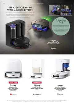 Preview of Harvey Norman The Home of Cleaning - valid from 24.03.2026 | Page: 4 | Products: Mop, Water, Accessories