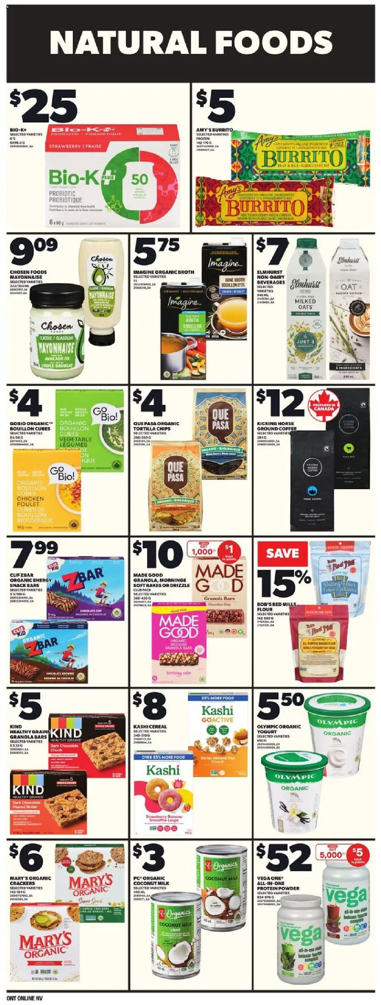 Independent Grocer flyer valid from 18.09.2025 | Page: 13 | Products: PC, Powder, Milk, Yogurt
