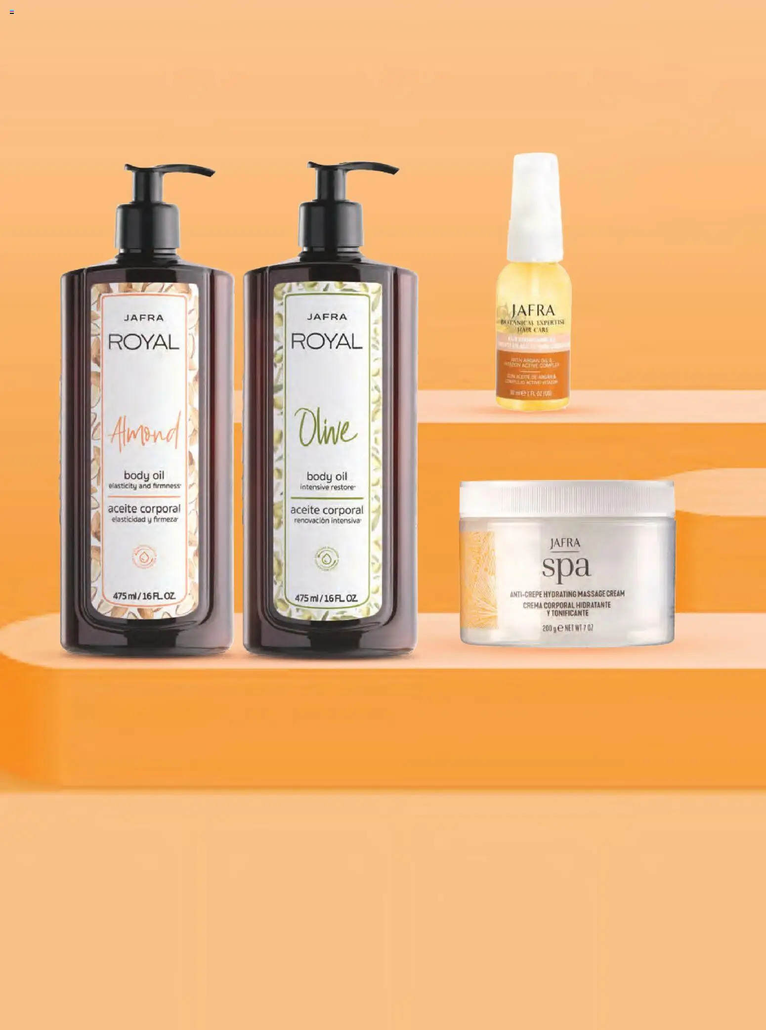 Nuevas ofertas de JAFRA válidas en toda la República Mexicana desde el 01.02.2026. ¡Encuentra las mejores ofertas en JAFRA catálogo Organizador de Ventas! | Página: 40 | Productos: Crema, Aceite, Body, Crema corporal