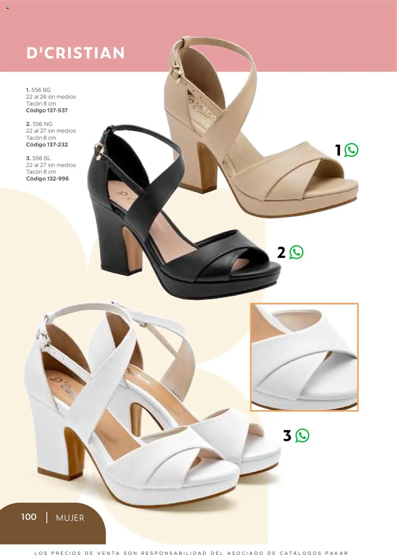 Nuevas ofertas de SC Pakar válidas en toda la República Mexicana desde el 24.07.2025. ¡Encuentra las mejores ofertas en SC Pakar Catálogo Mujer otoño / invierno! | Página: 100