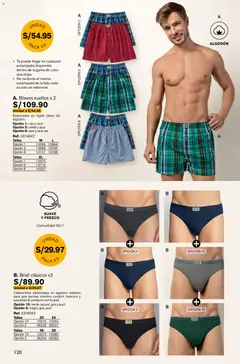 Vista previa de folleto Leonisa - Catálogo de la Leonisa válido desde 16.01.2026 | Página: 126 | Productos: Té, Boxers