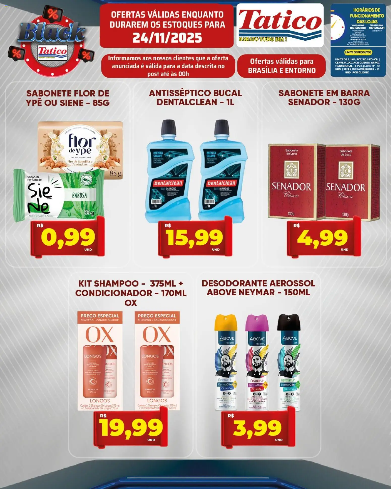 Tatico Folheto - válido de 25.11.2025 | Página: 29 | Produtos: Leite, Cerveja, Hambúrguer, Sabonete